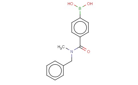 4-(BENZYL(METHYL)CARBAMOYL)PHENYLBORONIC ACID